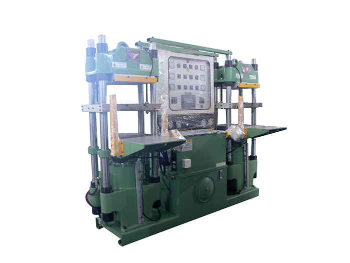 100噸雙層熱壓成型機（450x460mm)